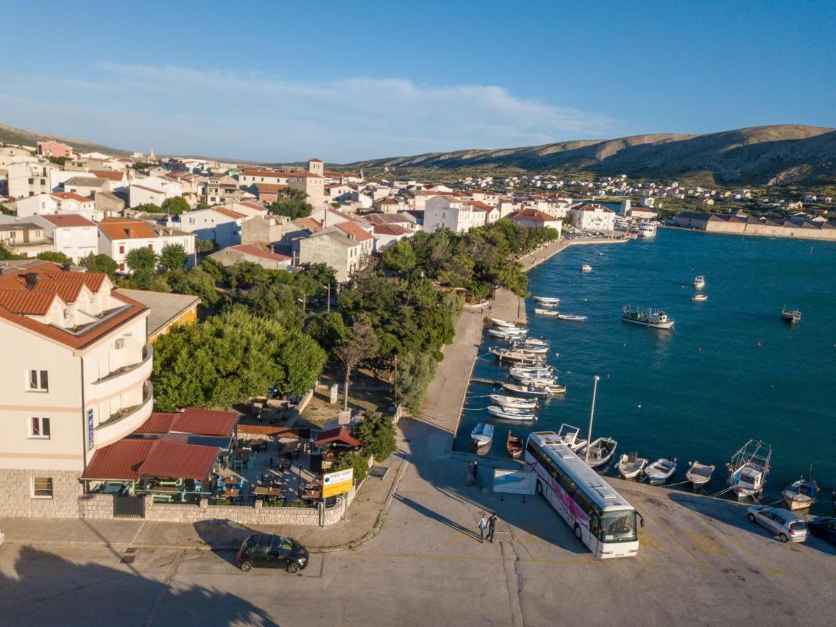 Apartmani "Jadran" Pag Town Exteriör bild