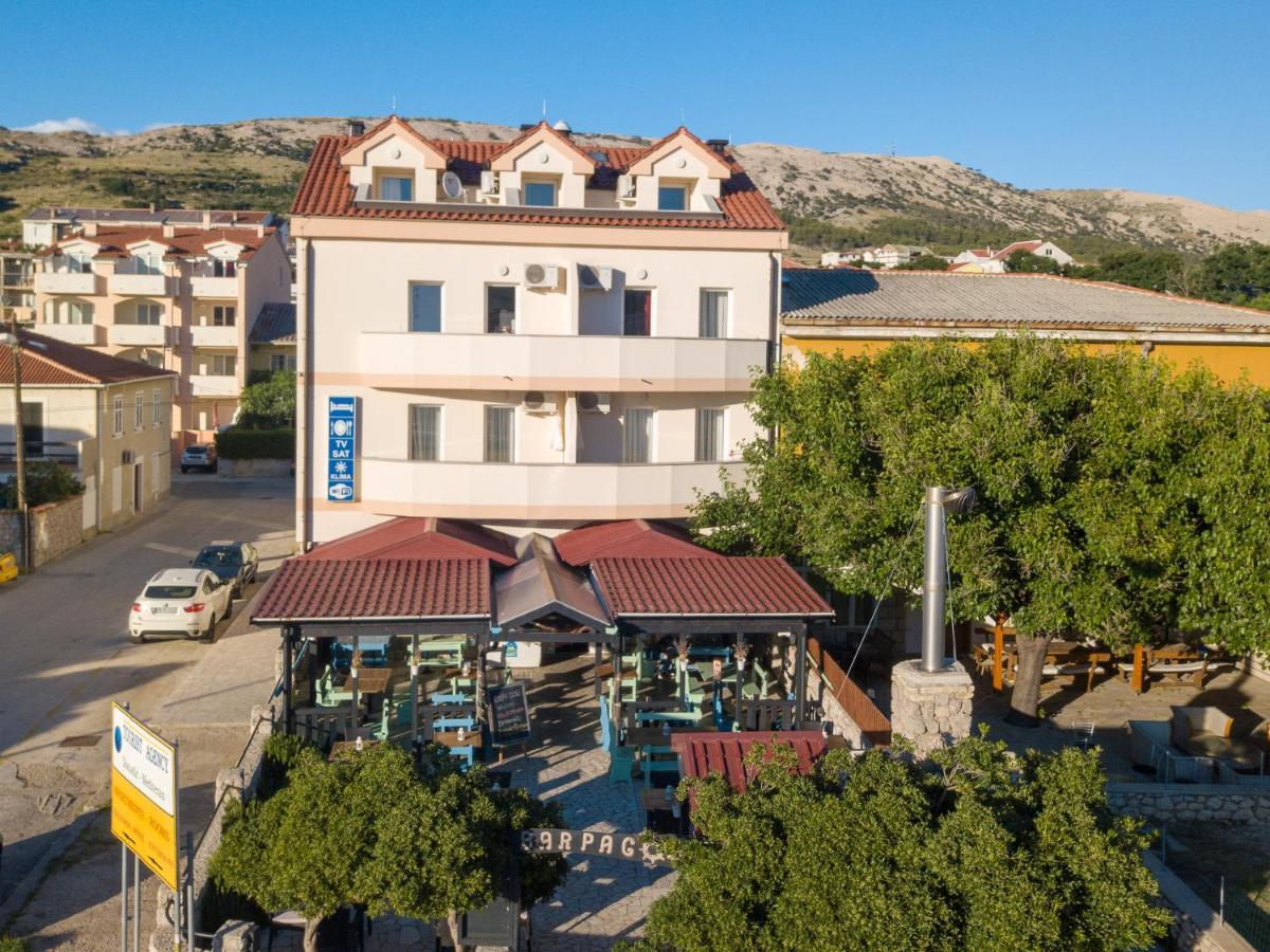 Apartmani "Jadran" Pag Town Exteriör bild